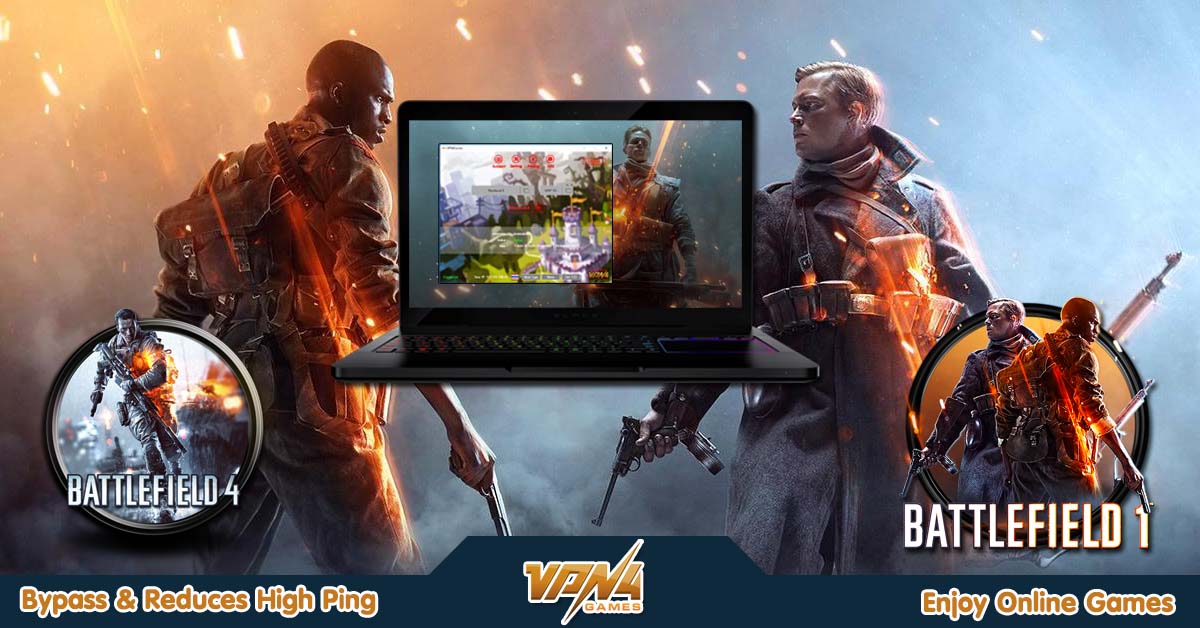 วิธีลดแลค ลดปิงเกม Battlefield จาก VPN4Games